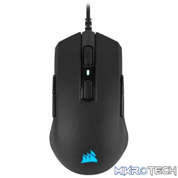 Corsair M55 RGB Pro 12400 DPI Ambidextrous Black Wired Optical Gaming Mouse - Image 2